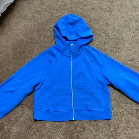 ❌Sold❌ Lululemon Blue Nile Scuba Oversized Full Zip - Picture 2 of 12